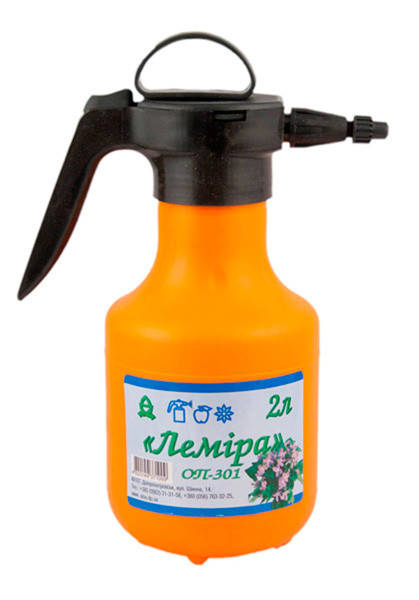 

Опрыскиватель пневматический 2л Лемира ручной ОП-301 комплектуется ЗИП