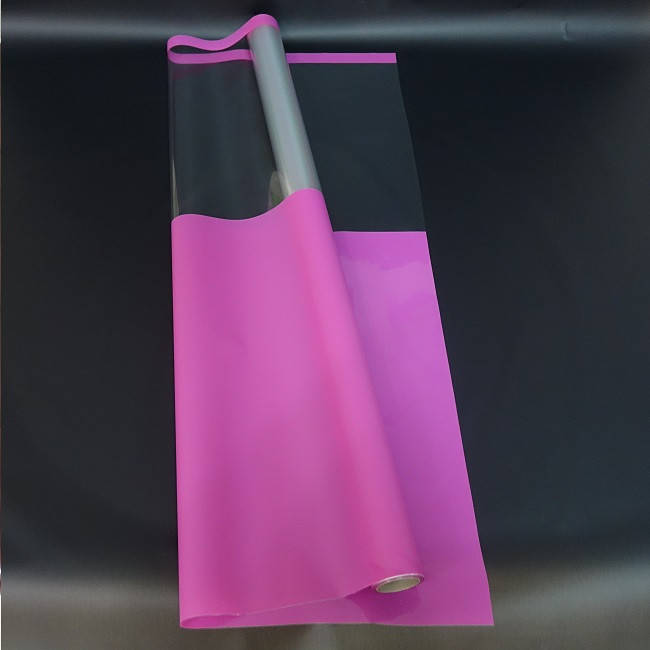 

Пленка матовая калька флористическая "Тонировка с каймой" 70 см Х 10 малиновый