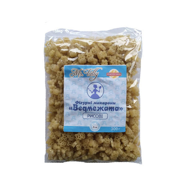 

Макарони рисові “Ведмедики”, 300г