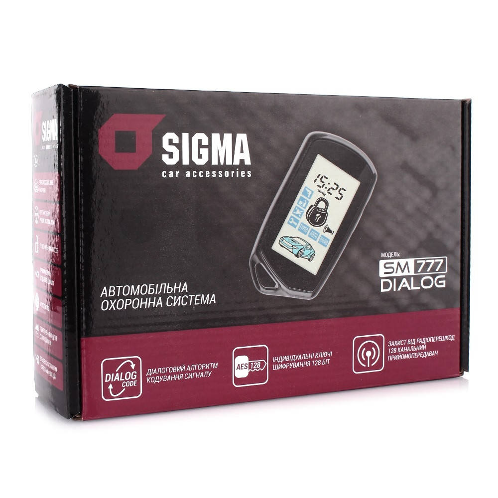 

Автосигнализация SIGMA SM 777 Dialog
