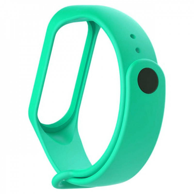 

Ремешок Silicone на Xiaomi Mi Band 3 (8 видов) мятный