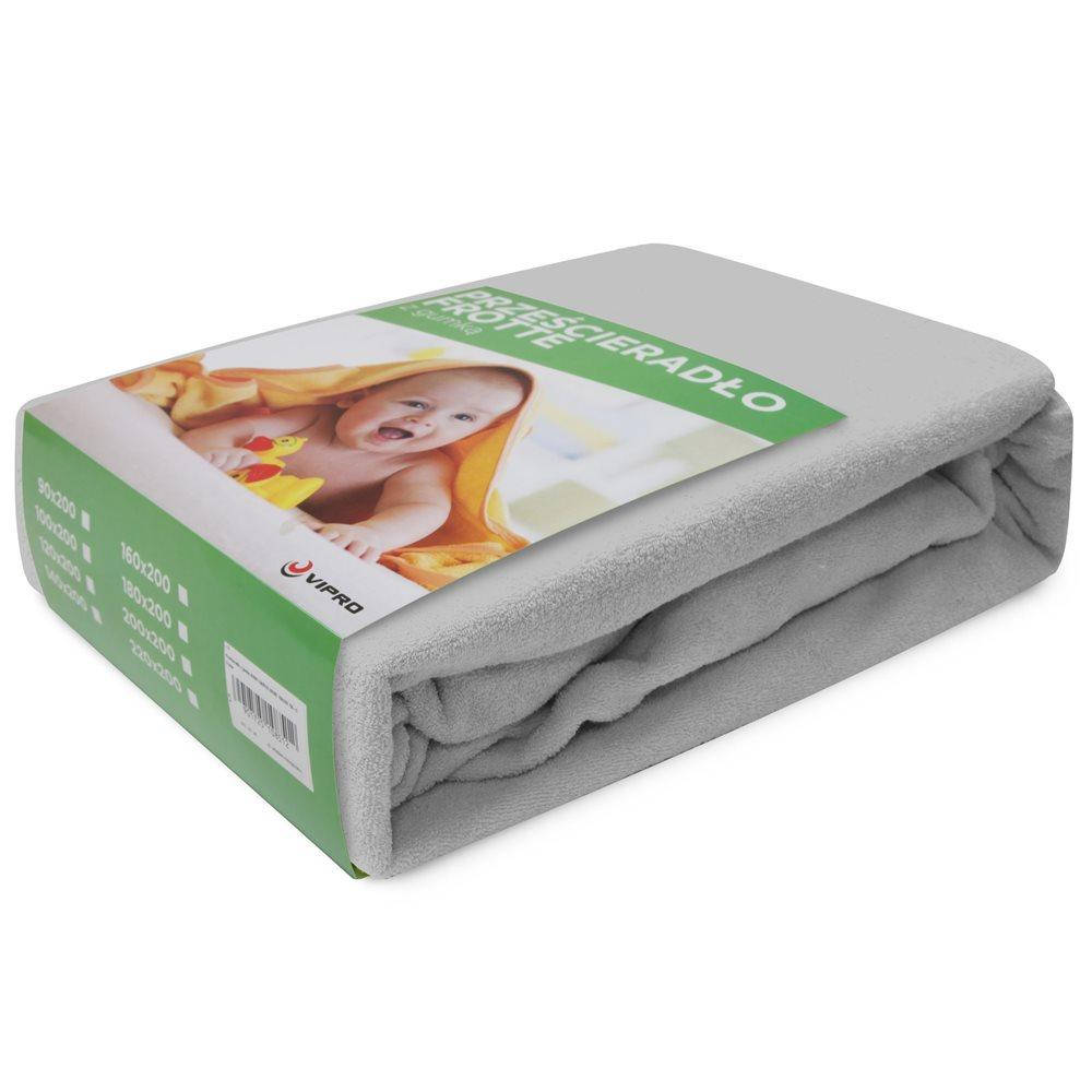 

Простиня з гумкою FROTTE HOME 160*200 194-31світло сірий, Светло-серый