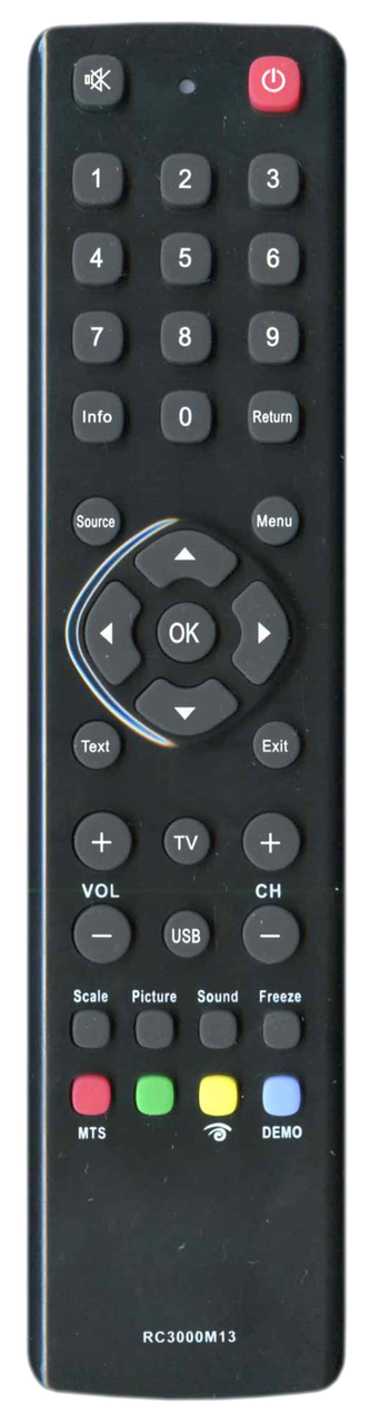 

Пульт для TCL RC3000M13, Черный