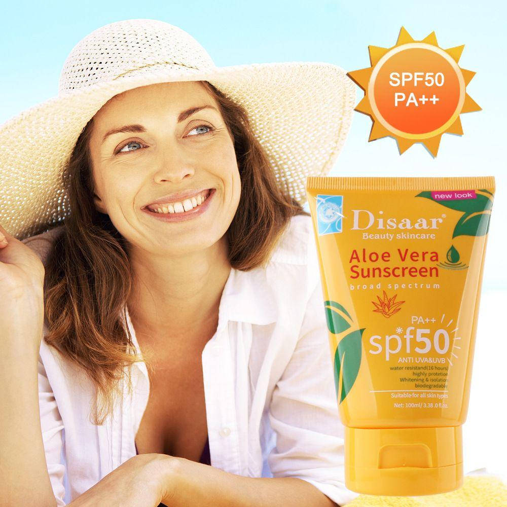 

Солнцезащитный Крем Dissar SPF 50 с алое 100 мл.