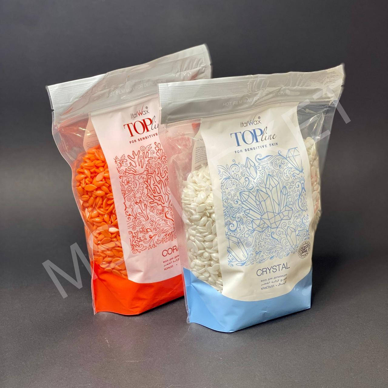 

Топ-лайн Кристал Italwax віск для депіляції TOP-LINE Crystal Гарячий плівковий віск в гранулах 750 гр