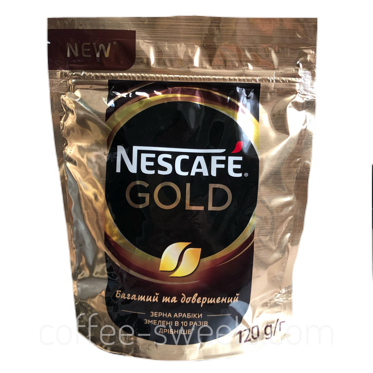 

Кофе растворимый Nescafe Gold 120g
