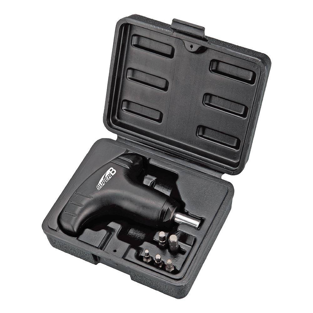 

Динамометрический ключ SuperB TB-TW05 с шестиугольными битами 3/4/5/6/8 мм, в пластиковой коробке