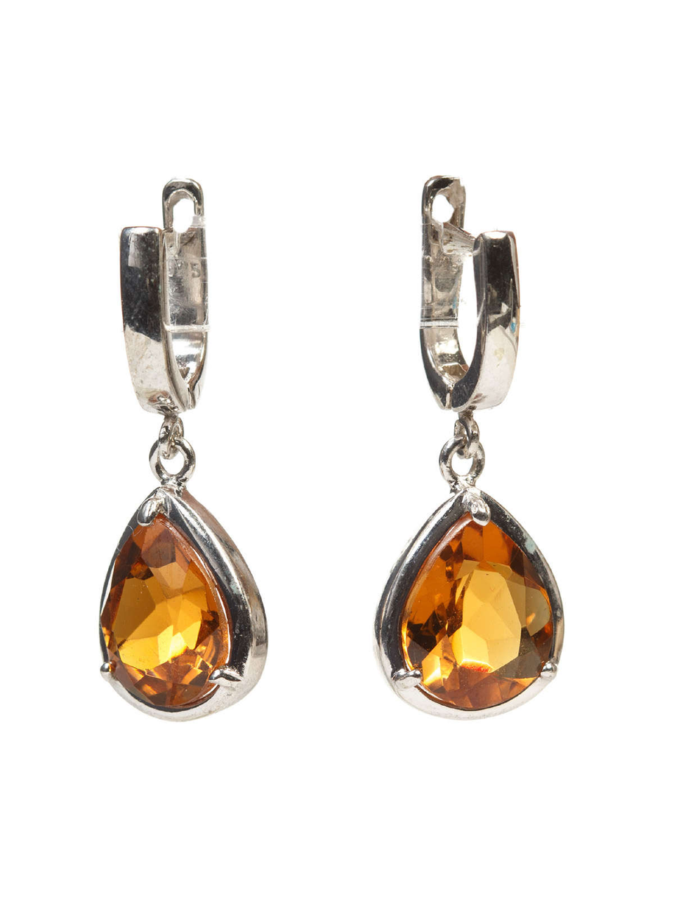 

Серьги серебряные с султанитом