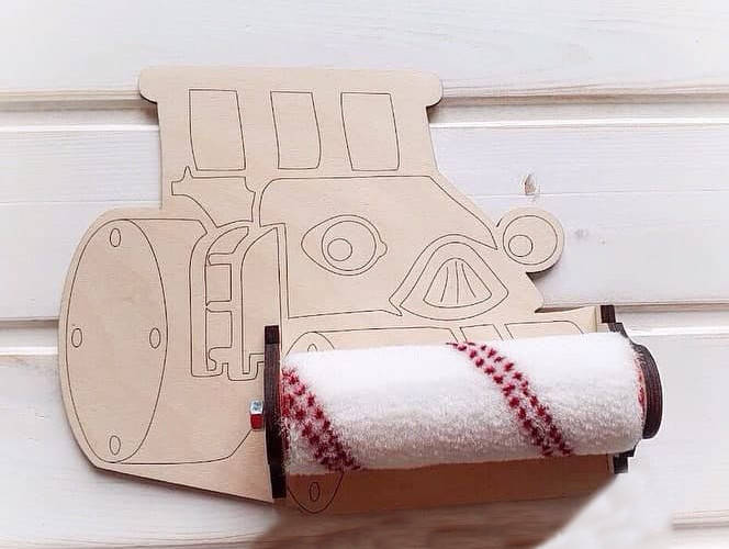 

Строительный каток под малярный валик для бизиборда 220х170