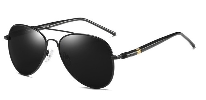 

Солцезащитные Очки женские и мужские авиатор Aviator капли, Черный