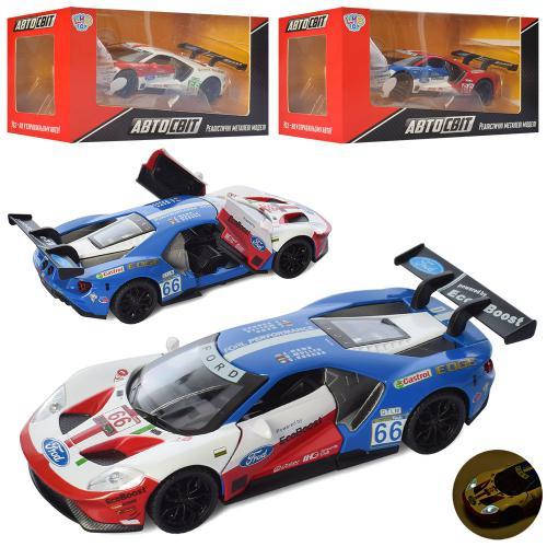 

Машинка металлическая AS-2864 АвтоСвіт "Ford GT LM" 1:32