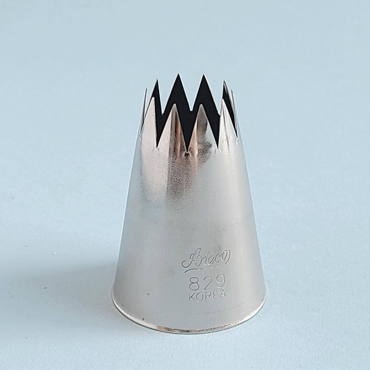 

Кондитерская насадка Ateco №829 открытая звезда большая