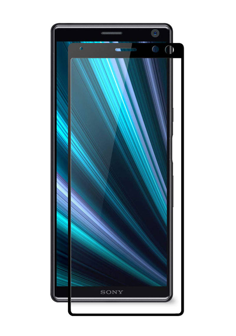 

Защитное стекло Full screen PowerPlant для Sony Xperia 10 (XA3), Black, Черный
