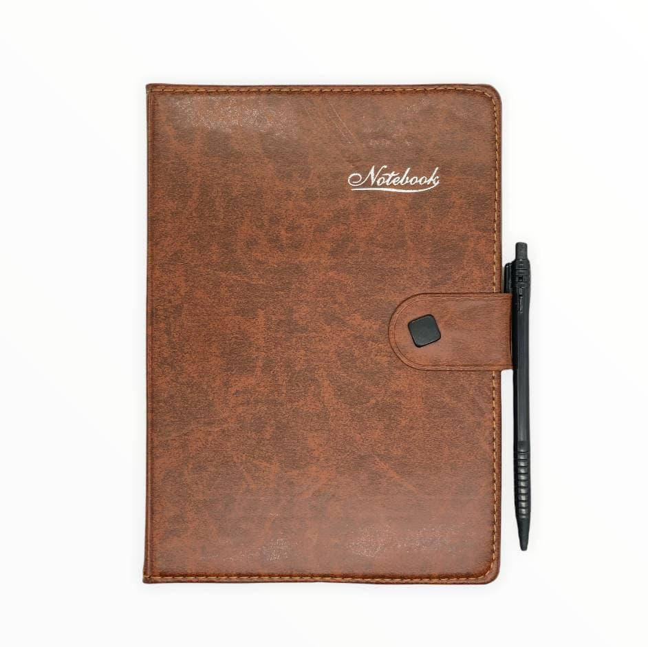 

Блокнот на кнопке с ручкой в клетку QD-10005-25k 1/120/60