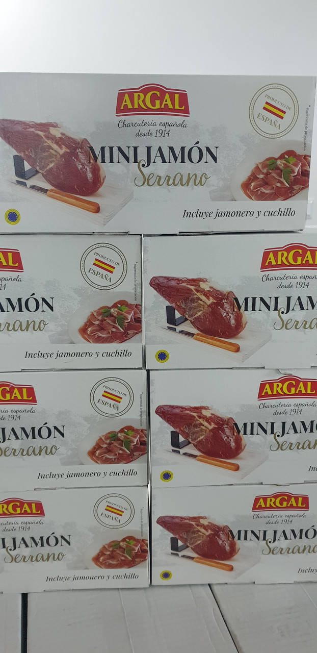 

Міні Хамон Argal Serrano 1кг +підставка +ніж