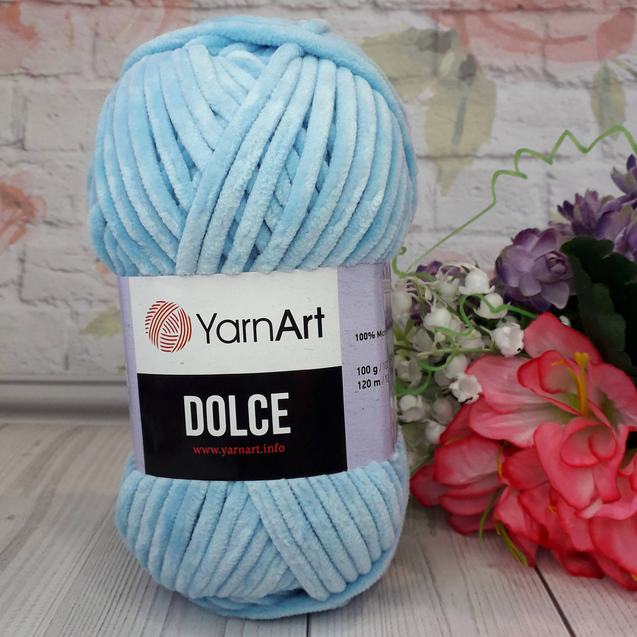 

Плюшева пряжа YarnArt Dolce (Ярнарт Дольче)