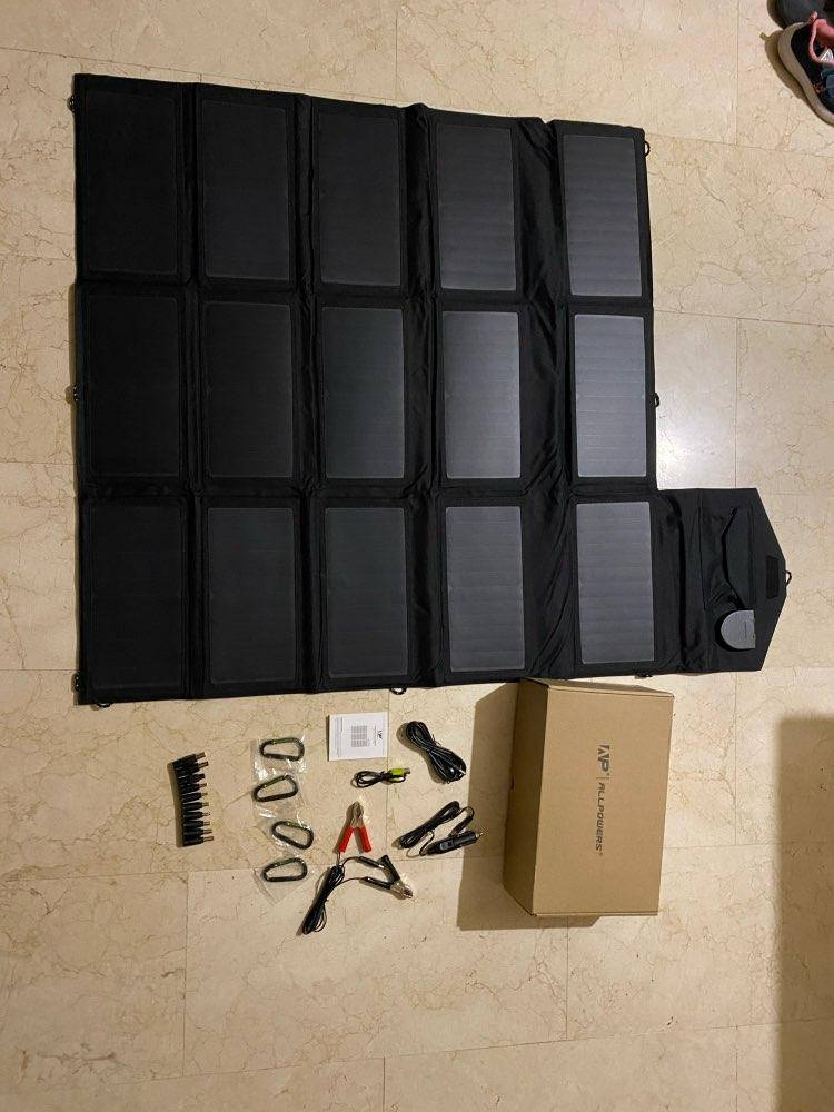 

Солнечная панель Allpowers 100W 9-18V