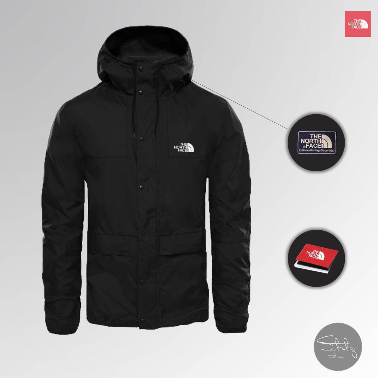 

Ветровка The North Face 1985 Seasonal Mountain Jacket чёрная