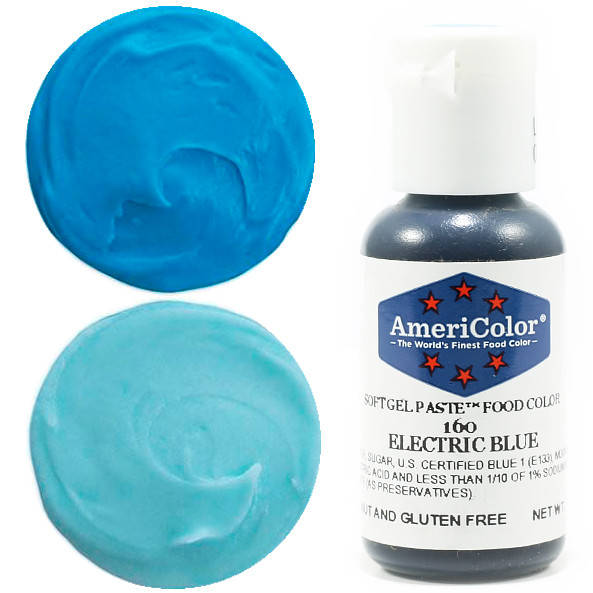 

Краситель Америколор Electric blue (ярко-голубой) 160