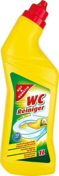 

Гель для очистки унитаз Gut&Gunstig WC-Reiniger Лимон 1л