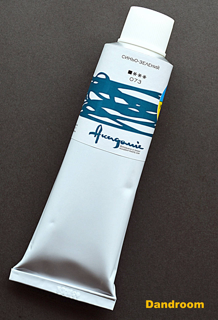 

Краска масляная, Сине-зеленый, "Академия", 100 мл