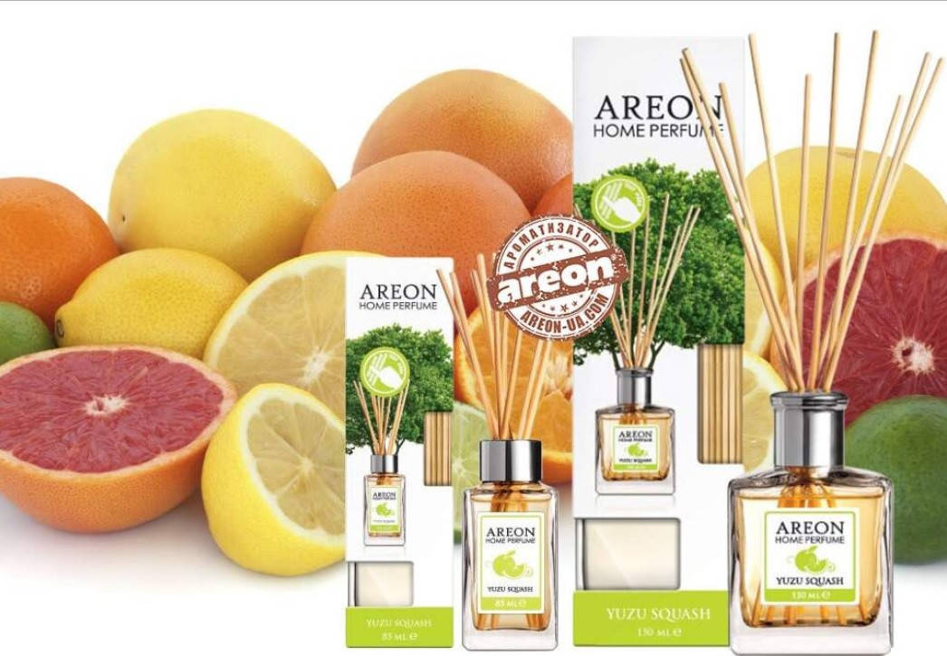 

Ароматизатор 85 ml - "Areon" Нome Perfume Yuzu Squash (Цитрус) (PS11)
