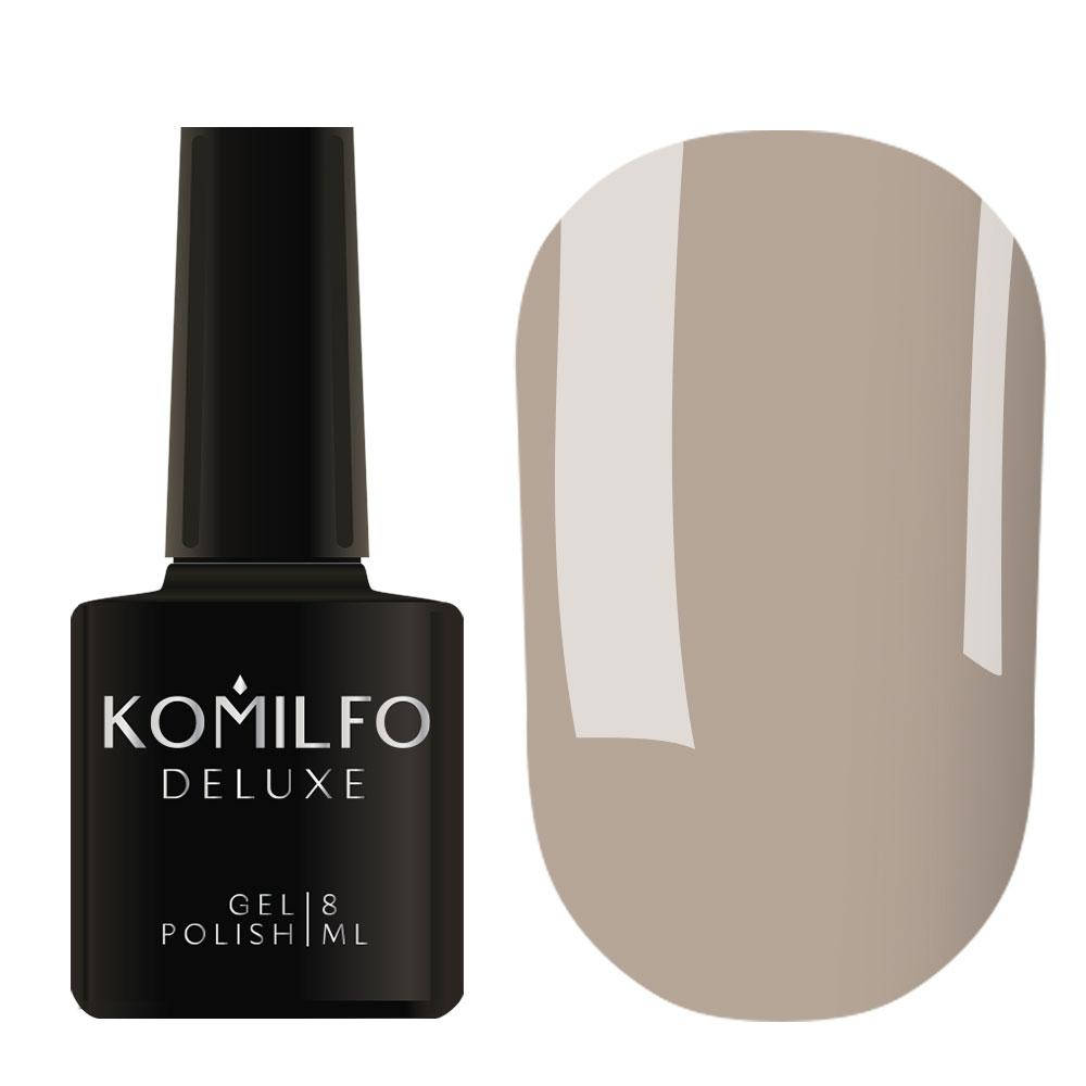 

Гель-лак Komilfo Deluxe Series №D237 (серый асфальт, эмаль), 8 мл