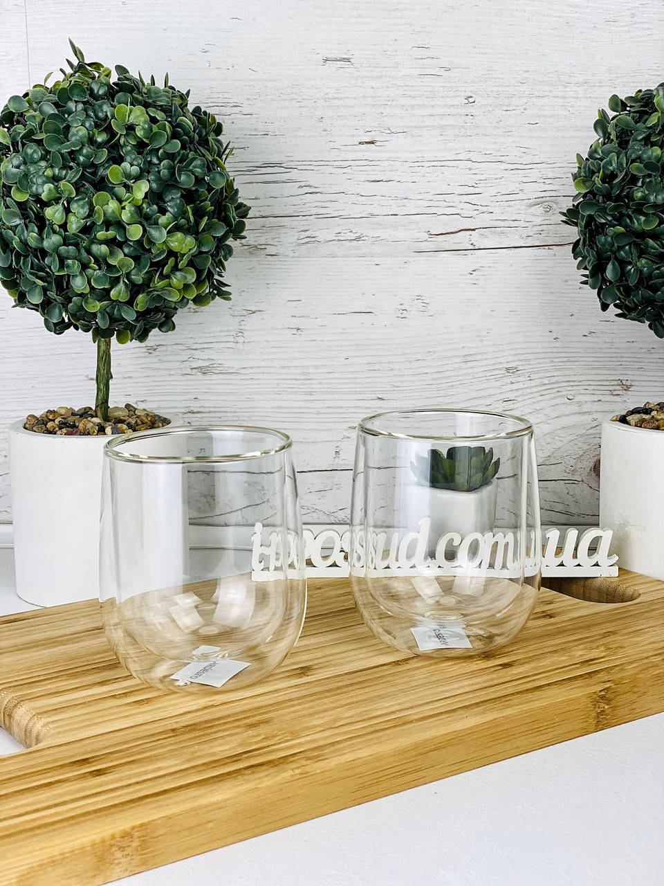 

Набор стаканов с двойными стенками для латте 2 шт 360 мл Ardesto AR2636G