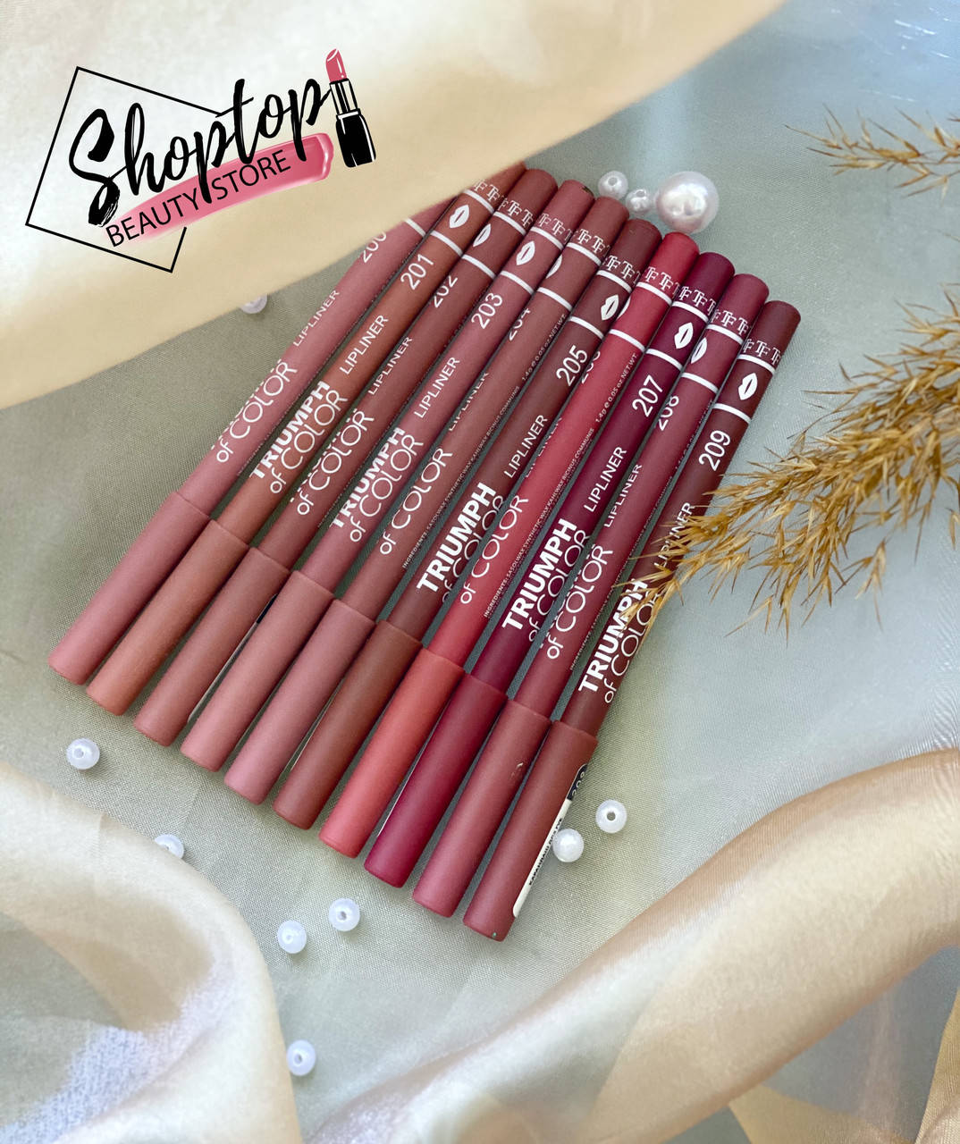 

Набор нюдовых карандашей TRIUMPH OF COLOUR 10 шт