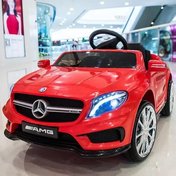 

Детский электромобиль Mercedes GLA AMG красный дитячий електромобіль, Белый