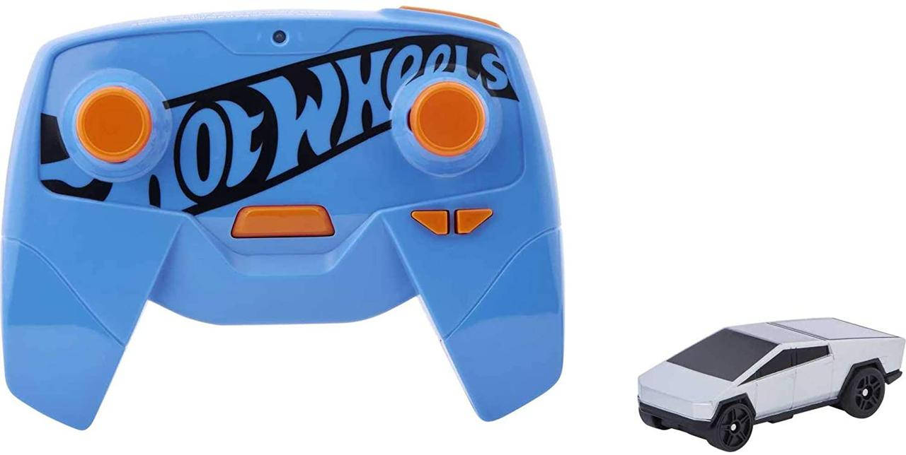 

Машинка Хот Вилс Тесла Кибертрак 1:64 на Пульте Управления для Трека Hot Wheels Tesla Cybertruck Mattel GXG30, Оранжевый