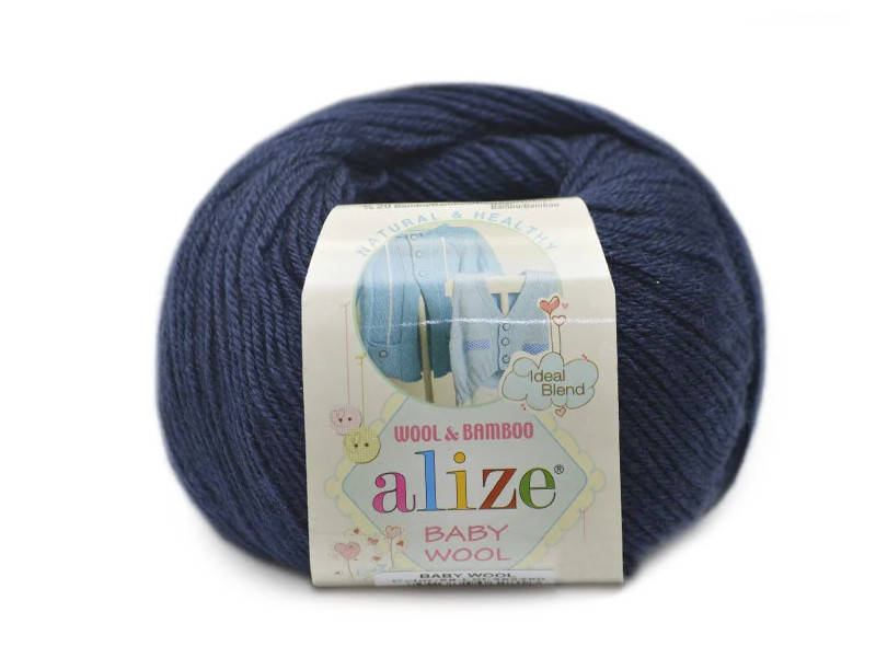 

Alize Baby Wool, Темно-синий №058