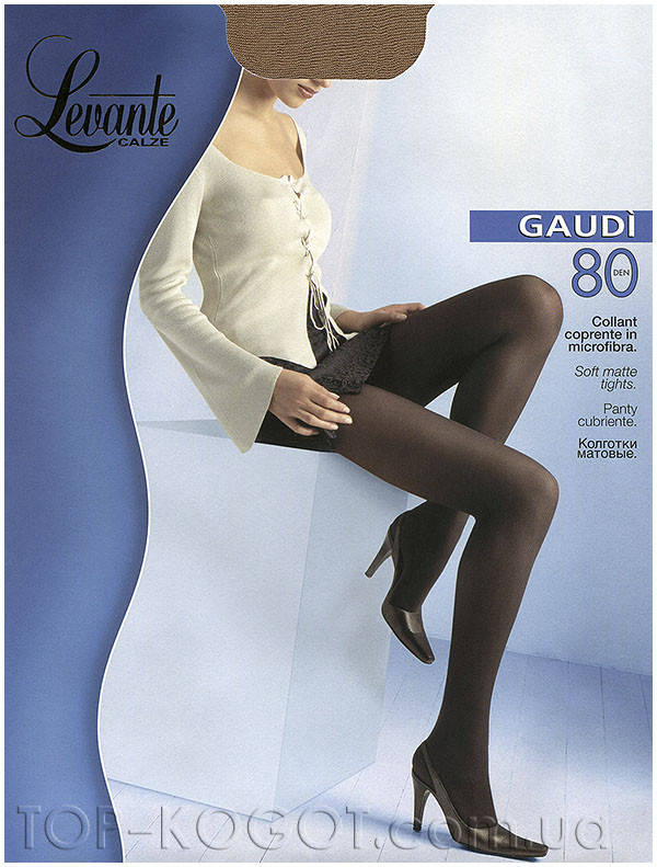 

Колготки из микрофибры LEVANTE Gaudi 80, Разные цвета