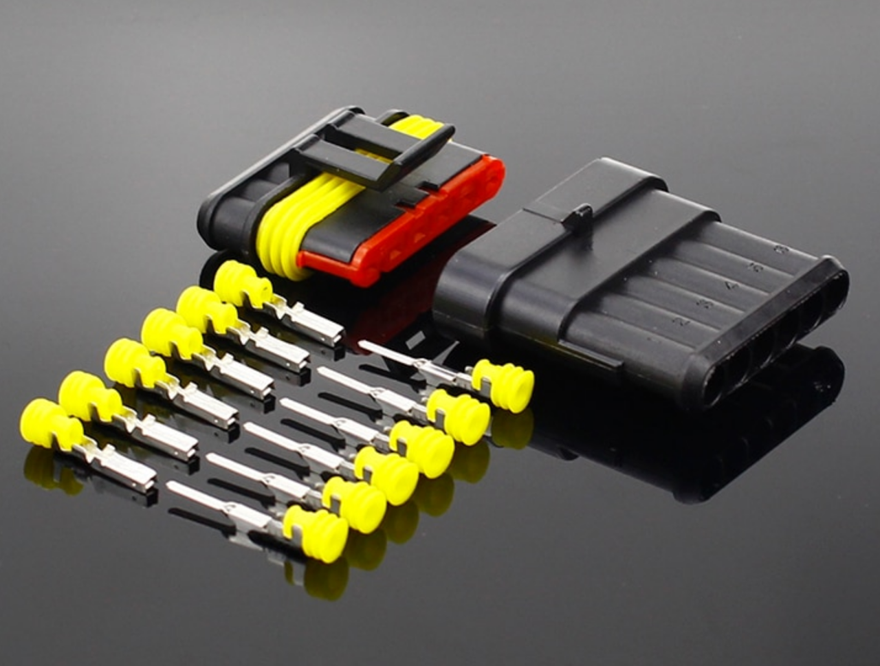 

Разъем и гнездо 6PIN (папа-мама) водонепроницаемый коннектор/соединитель IP68