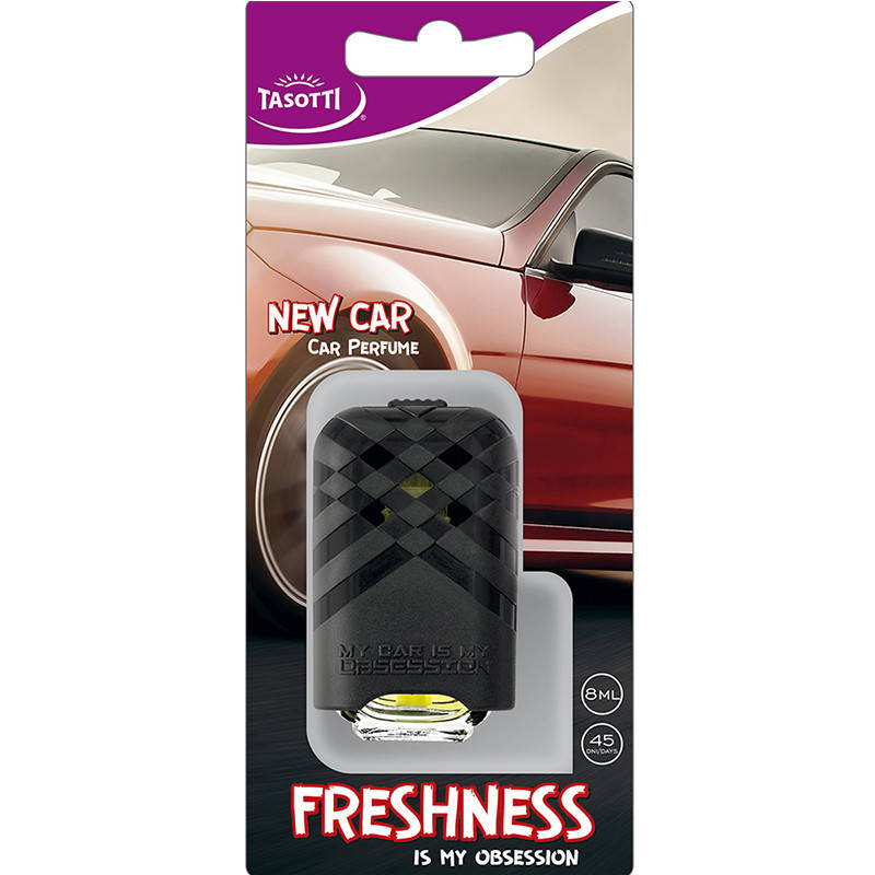 

Ароматизатор жидкий на дефлектор (обдув) Tasotti Freshness New Car (Новая Машина) 8ml