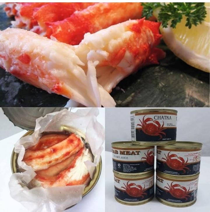 

Мясо Камчатского краба 240грамм