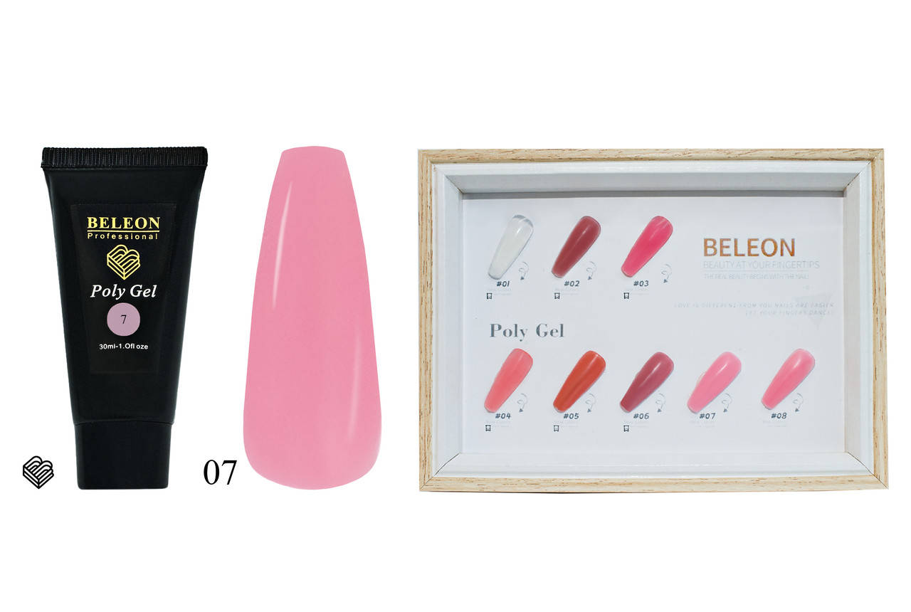 

Poly Gel BELEON №7, 30 мл.