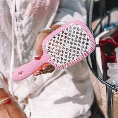 

Расческа Janeke superbrush the original Розовый/Белый