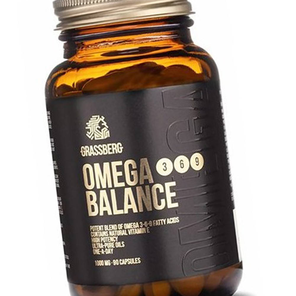 

Омега 3-6-9 Grassberg Omega 3 6 9 Balance 60 caps жирные кислоты