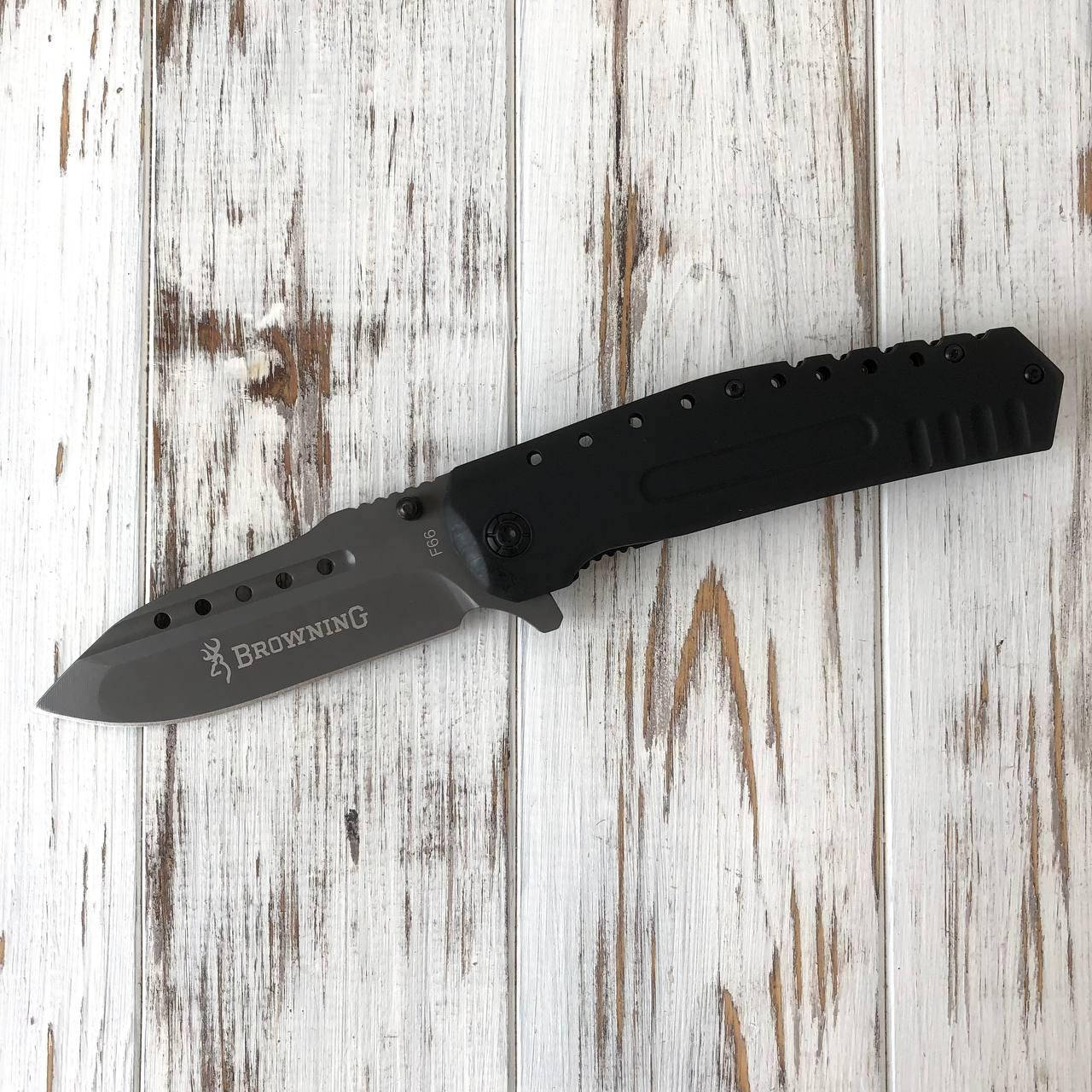

Складной нож тактический Browning 22,5 см, Черный