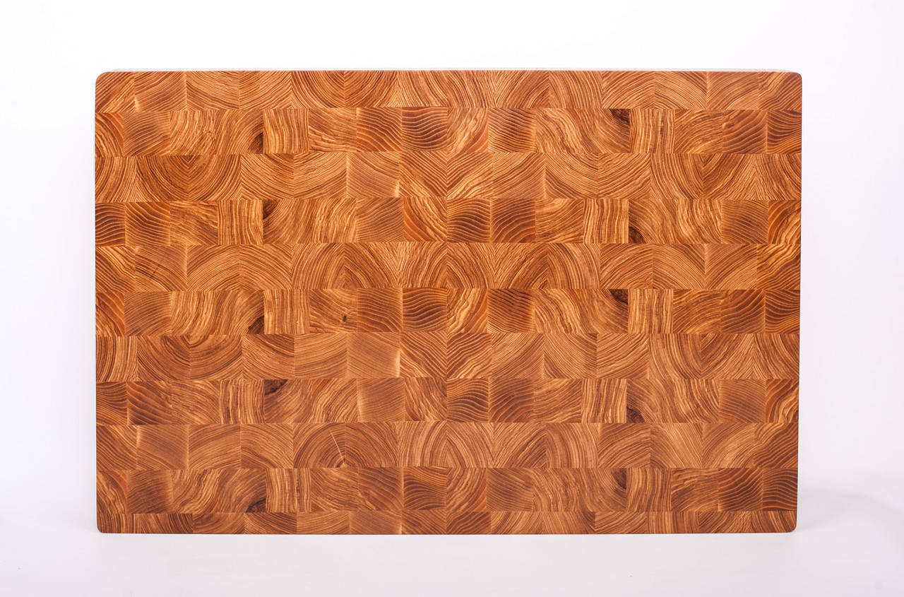 

Кухонная торцевая разделочная доска 60х40х5 см из ясеня 0007, Разные цвета