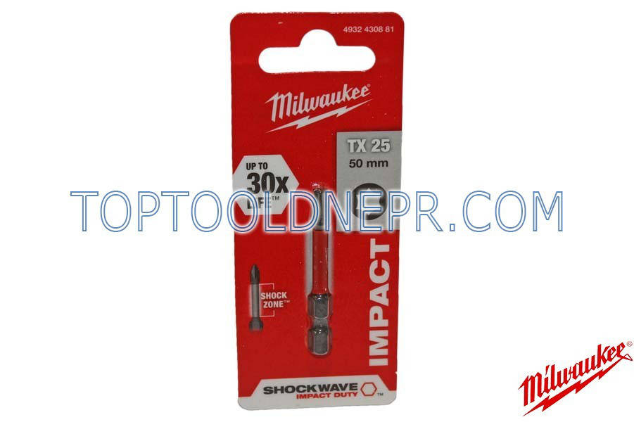 

Бита Milwaukee TX25 50мм 4932430881