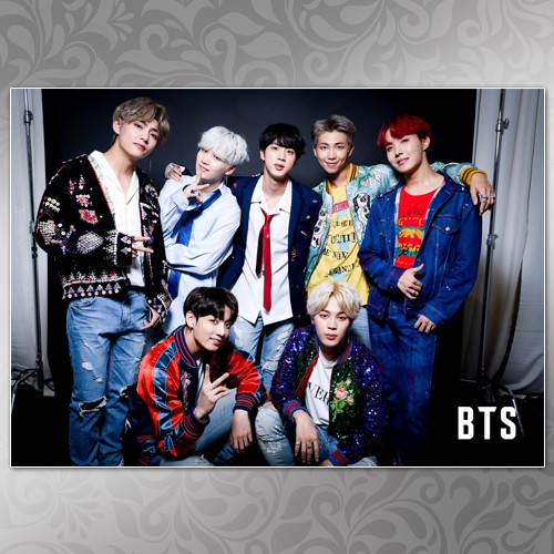 

Плакат K-Pop BTS 055