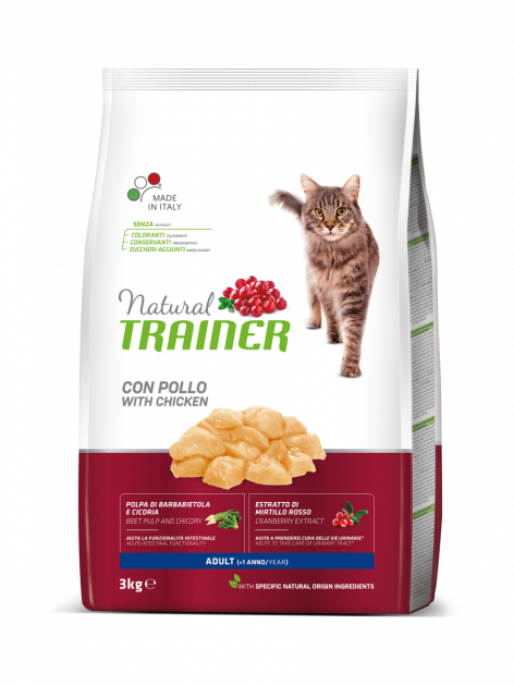 

Сухой корм для кошек Trainer Natural Super Premium Adult with Fresh Chicken