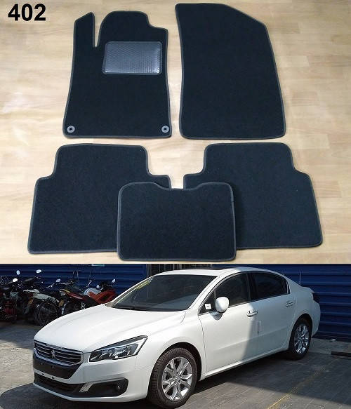 

Ворсовые коврики на Peugeot 508 '10-17