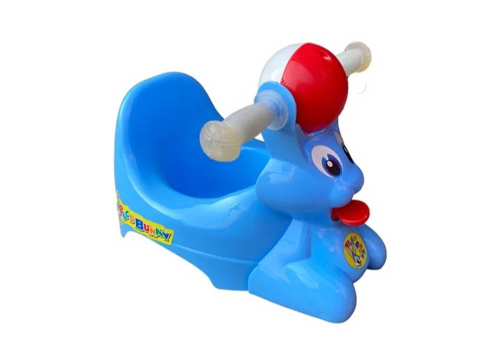 

Детский горшок "Зайчик" (голубой)