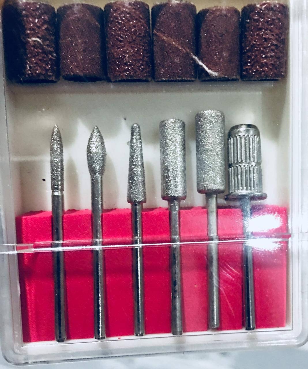 

Алмазные насадки и барабанчики для фрезера, 6 шт./уп.