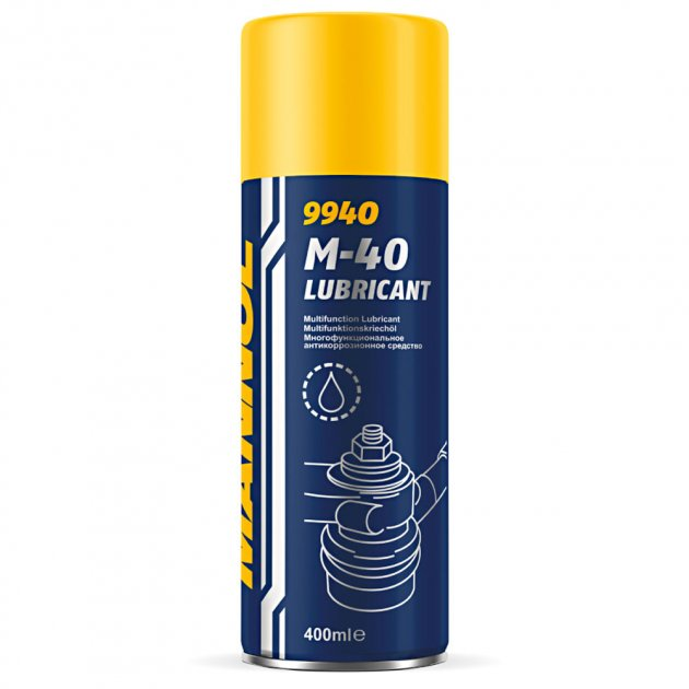 

Смазка многофункциональная Mannol Lubricant М-40 400мл 205919