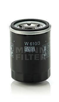 

Фильтр масляный MANN W 610/3 = W 610/82 на Fiat, Honda, Mazda, Mitsubishi, Opel
