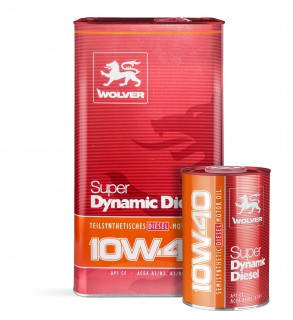 

Автомобильное моторное масло WOLVER Super Dynamic Diesel 10w40, 1л Для всех типов дизельных двигателей 5 л